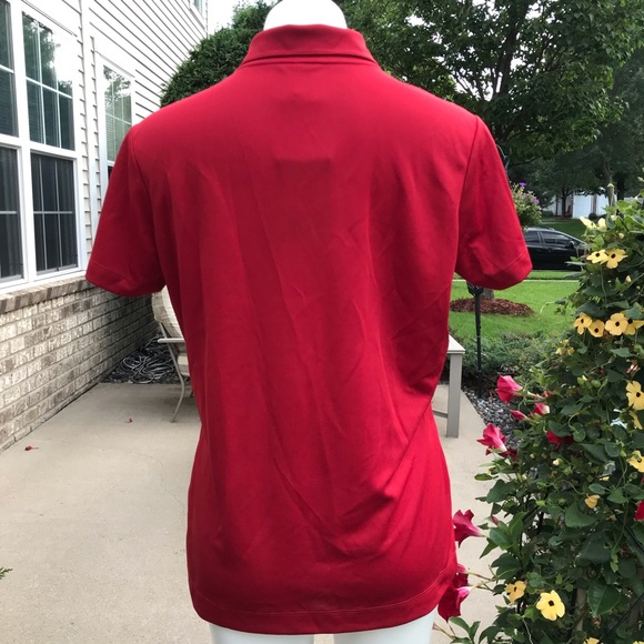 🍄 Nike Golf Red Dri-Fit Polo Shirt - Picture 7 of 8